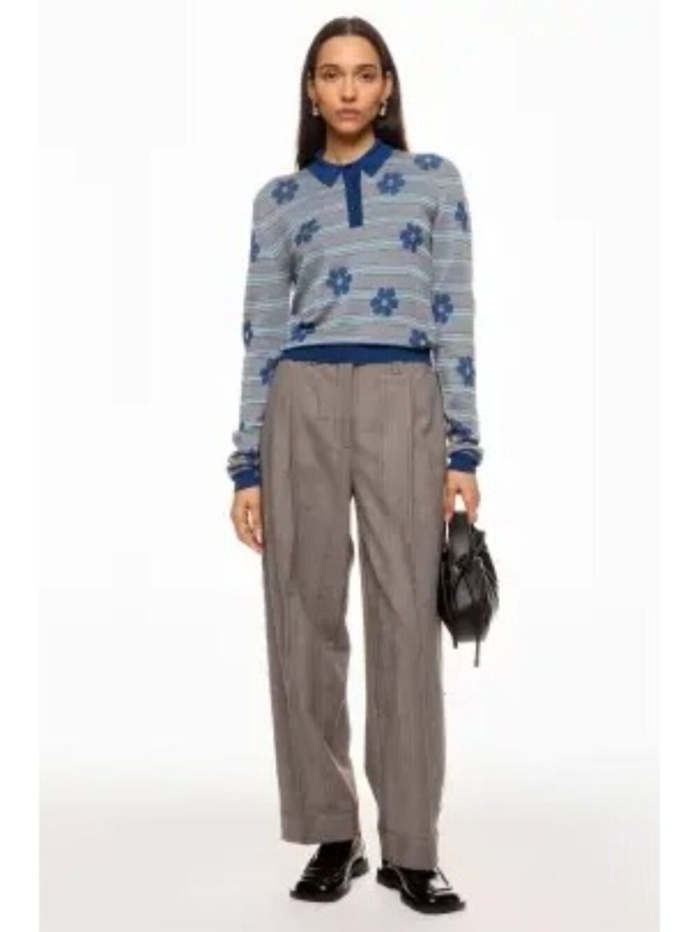 R-95. Marni Striped Flower Sweater
